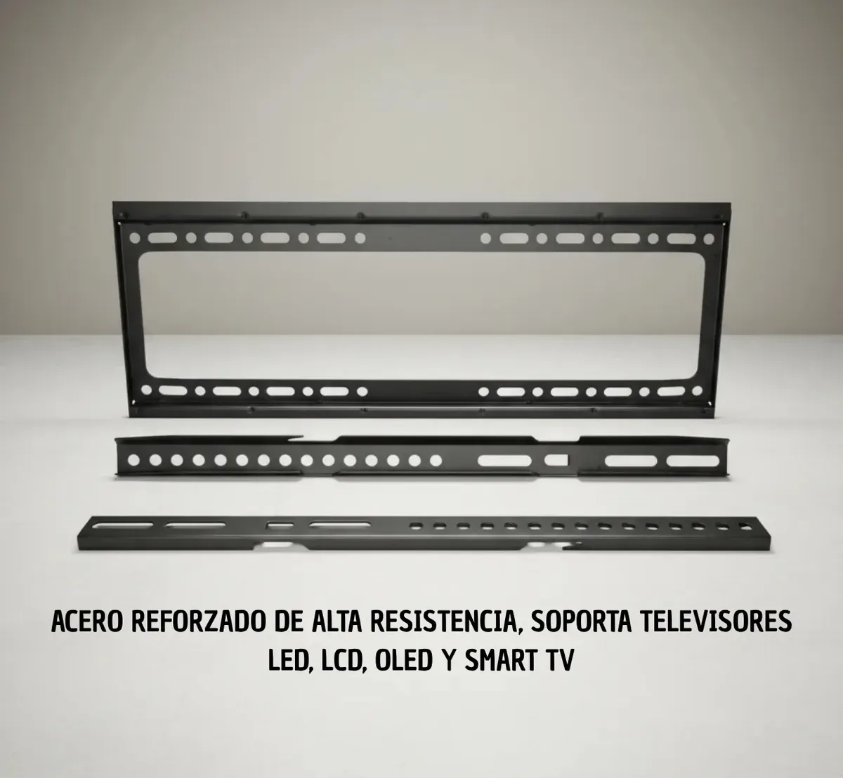 Soporte Fijo Tv Pared Soporte 26 A 85 Negro Led Lcd Smartv